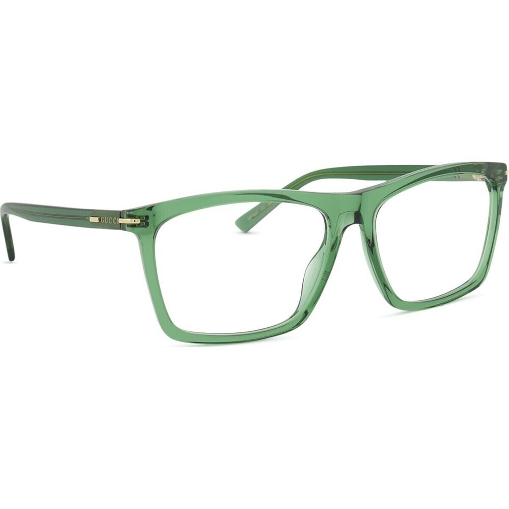 Nwt Gucci Gg1445o-012 Green 59mm Eyeglasses